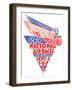 1936 National Air Races Logo-null-Framed Art Print