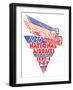 1936 National Air Races Logo-null-Framed Art Print