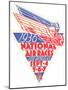 1936 National Air Races Logo-null-Mounted Art Print