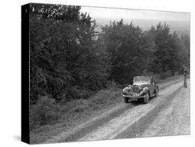 1936 Talbot 10 1185 cc competing in a Talbot CC trial-Bill Brunell-Stretched Canvas