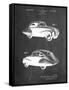 1936 Tatra Concept Patent-Cole Borders-Framed Stretched Canvas