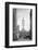 1936 View Down North Broad Street to the Philadelphia City Hall-null-Framed Photographic Print