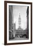 1936 View Down North Broad Street to the Philadelphia City Hall-null-Framed Photographic Print