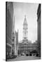 1936 View Down North Broad Street to the Philadelphia City Hall-null-Stretched Canvas