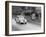 1937 Fiat 500 Coupe Competing in the Welsh Rally-null-Framed Photographic Print
