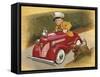 1937 Garton Ford Fire Chief-David Lindsley-Framed Stretched Canvas