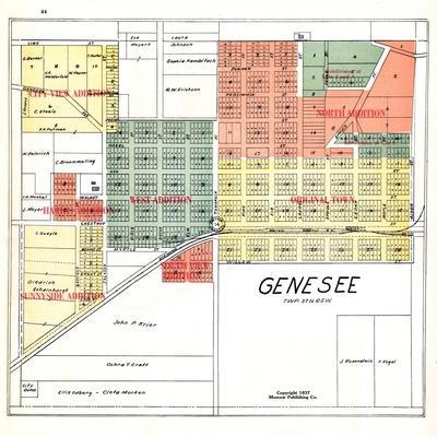 '1937, Genesee, Idaho, United States' Giclee Print
