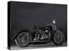 1937 Harley Davidson ELS Knucklehead-S^ Clay-Stretched Canvas