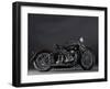 1937 Harley Davidson ELS Knucklehead-S^ Clay-Framed Photographic Print