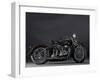1937 Harley Davidson ELS Knucklehead-S^ Clay-Framed Photographic Print