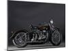 1937 Harley Davidson ELS Knucklehead-S^ Clay-Mounted Photographic Print