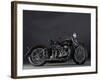 1937 Harley Davidson ELS Knucklehead-S^ Clay-Framed Photographic Print