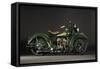 1937 Indian Sport Scout-S. Clay-Framed Stretched Canvas