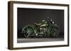 1937 Indian Sport Scout-S. Clay-Framed Photographic Print