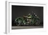 1937 Indian Sport Scout-S. Clay-Framed Photographic Print