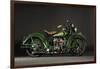 1937 Indian Sport Scout-S. Clay-Framed Photographic Print