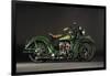 1937 Indian Sport Scout-S. Clay-Framed Photographic Print