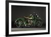 1937 Indian Sport Scout-S. Clay-Framed Photographic Print