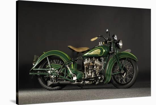 1937 Indian Sport Scout-S. Clay-Stretched Canvas