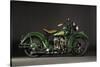 1937 Indian Sport Scout-S. Clay-Stretched Canvas