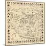 1937, Los Angeles Movie Star Map, California, United States-null-Mounted Premium Giclee Print