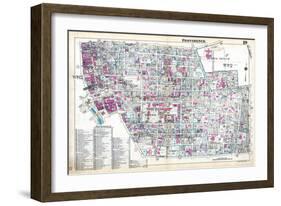 1937, Providence Plate 019, Rhode Island, United States-null-Framed Giclee Print