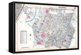 1937, Providence Plate 025, Rhode Island, United States-null-Framed Stretched Canvas