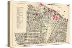 1937, Providence Plate 036, Rhode Island, United States-null-Stretched Canvas