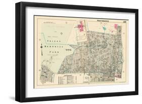 1937, Providence Plate 040, Rhode Island, United States-null-Framed Giclee Print