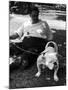 1938 Morris + Essex Dog Show. English Bulldog-null-Mounted Photographic Print