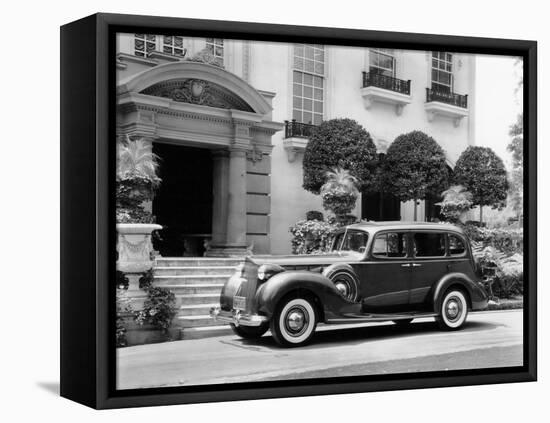 1938 Packard Super 8, (C1938)-null-Framed Stretched Canvas