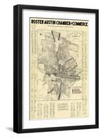 1939, Austin Chamber of Commerce, Texas, United States-null-Framed Giclee Print