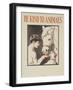 1939 Be Kind to Animals, American Civics Poster, Horse Stall-null-Framed Giclee Print