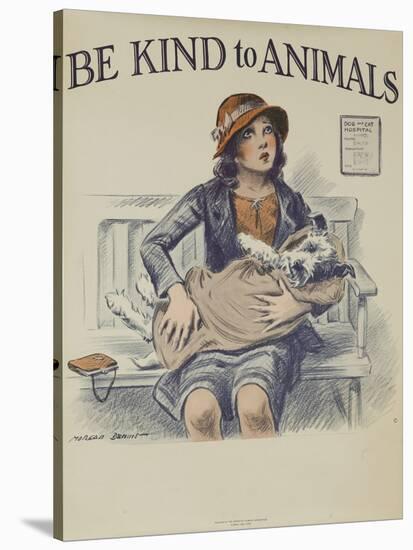 1939 Be Kind to Animals, American Civics Poster, Veterinary Office-null-Stretched Canvas