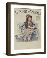 1939 Be Kind to Animals, American Civics Poster, Veterinary Office-null-Framed Giclee Print