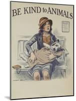 1939 Be Kind to Animals, American Civics Poster, Veterinary Office-null-Mounted Giclee Print