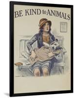 1939 Be Kind to Animals, American Civics Poster, Veterinary Office-null-Framed Giclee Print