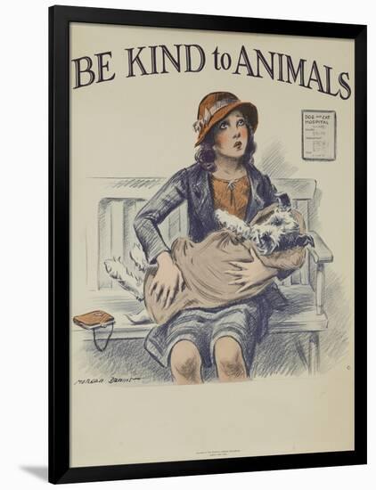 1939 Be Kind to Animals, American Civics Poster, Veterinary Office-null-Framed Giclee Print