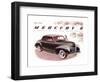 1939 Mercury 8 Convertible-null-Framed Art Print