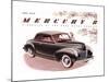 1939 Mercury 8 Convertible-null-Mounted Art Print