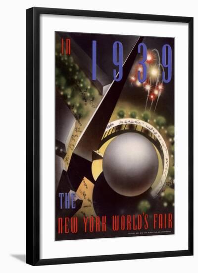 1939 New York World's Fair-null-Framed Art Print