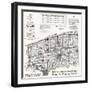 1939, Niagara County Map, New York, United States-null-Framed Giclee Print