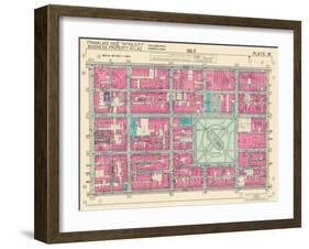 1939, Rittenhouse Square, Philadelphia, Pennsylvania, United States-null-Framed Giclee Print