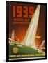 1939 San Francisco Golden Gate Exposition World's Fair Poster-null-Framed Giclee Print