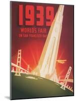 1939 World's Fair on San Francisco Bay-Shawel, Nyeland & Seavy-Mounted Giclee Print