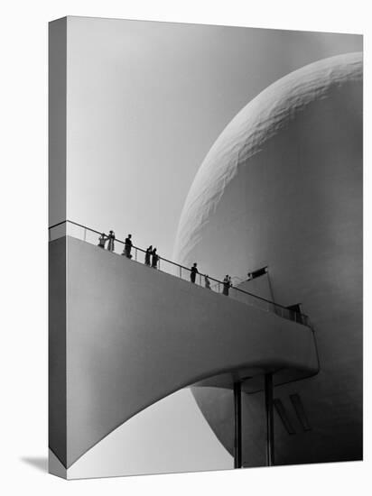 1939 World's Fair Visitors Entering the Perisphere-Alfred Eisenstaedt-Stretched Canvas