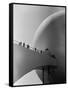 1939 World's Fair Visitors Entering the Perisphere-Alfred Eisenstaedt-Framed Stretched Canvas