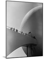 1939 World's Fair Visitors Entering the Perisphere-Alfred Eisenstaedt-Mounted Premium Photographic Print