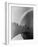 1939 World's Fair Visitors Entering the Perisphere-Alfred Eisenstaedt-Framed Photographic Print