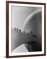 1939 World's Fair Visitors Entering the Perisphere-Alfred Eisenstaedt-Framed Photographic Print